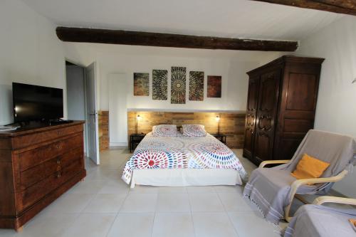 Gîte le Petit Luberon - La chambre